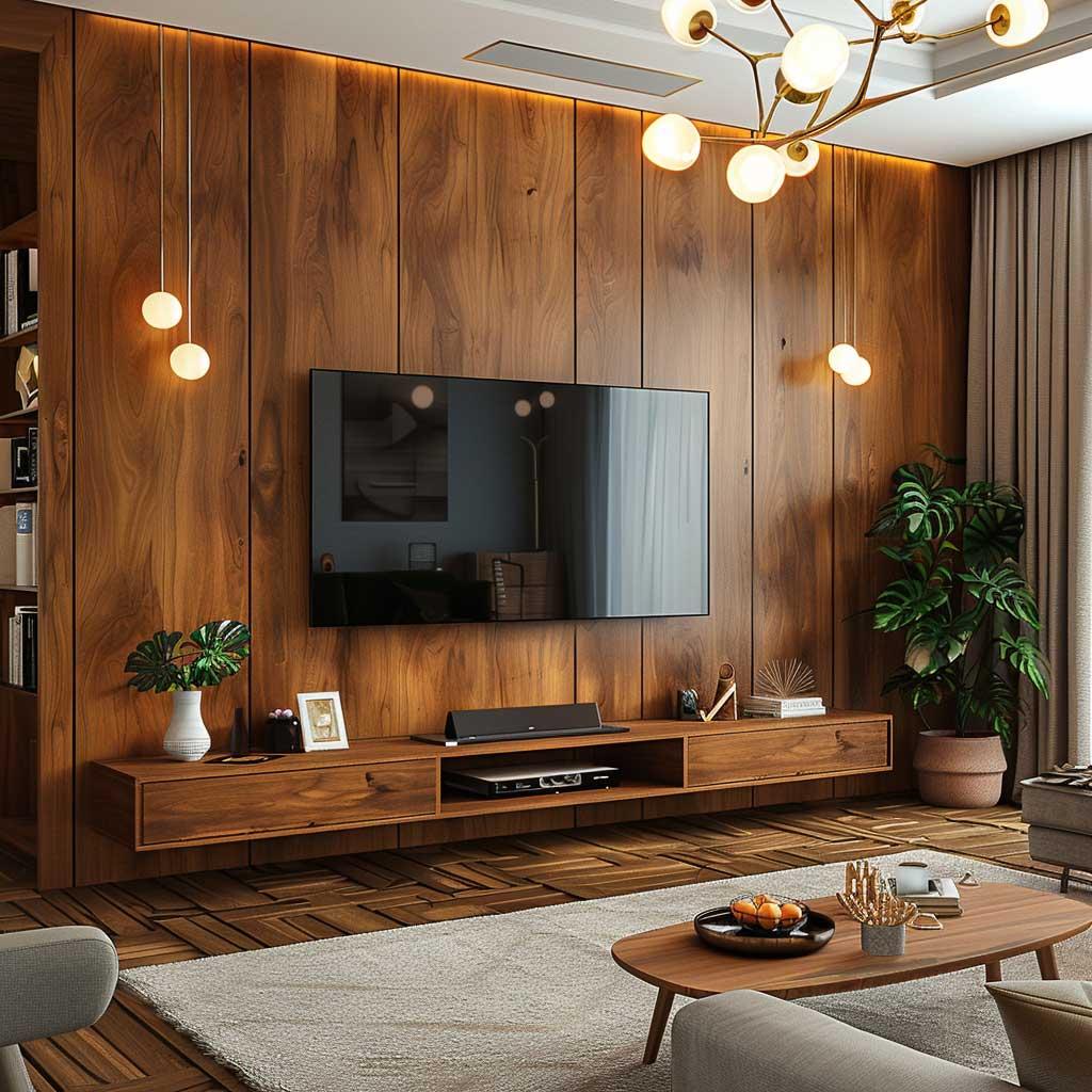 TV Unit & Wall Paneling